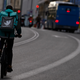 File photo of a Deliveroo rider in Madrid, Spain